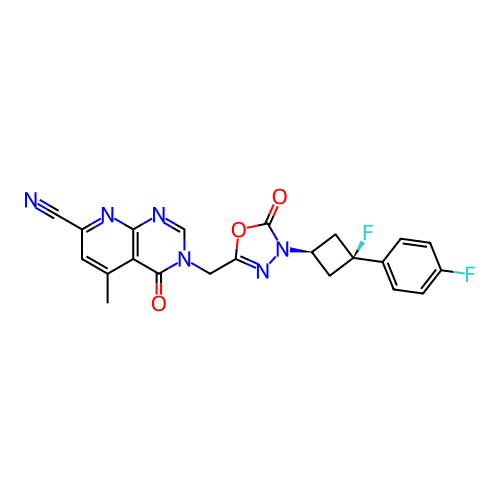 Chemical structure of BindingDB Monomer ID 481818