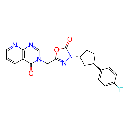 Chemical structure of BindingDB Monomer ID 481834