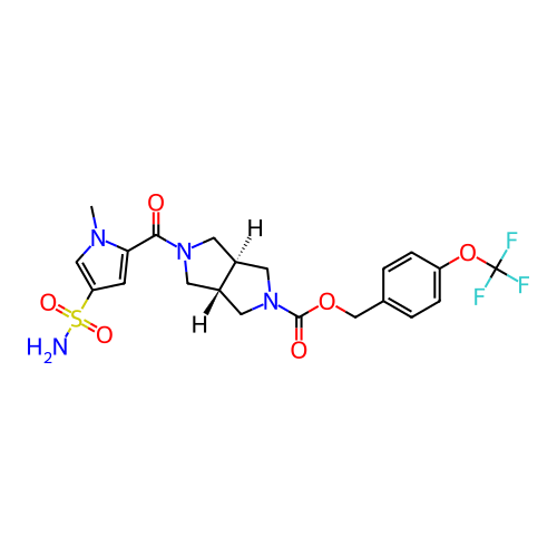 Chemical structure of BindingDB Monomer ID 481900