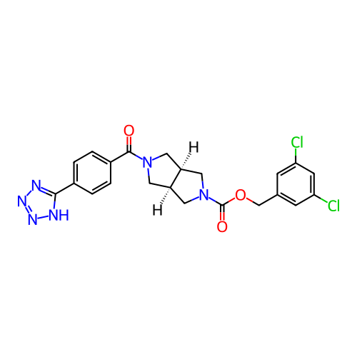 Chemical structure of BindingDB Monomer ID 481916