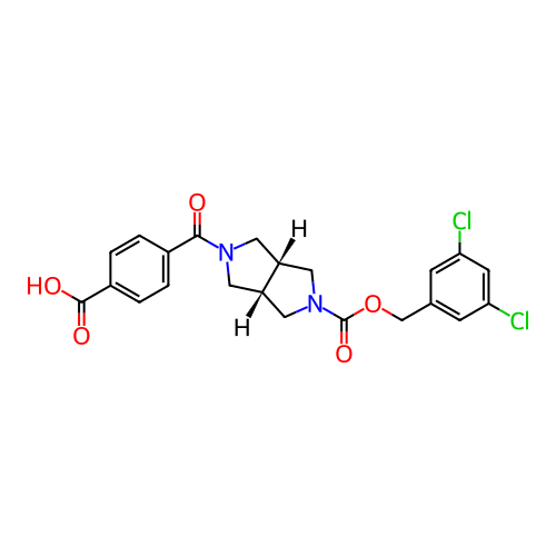 Chemical structure of BindingDB Monomer ID 481917