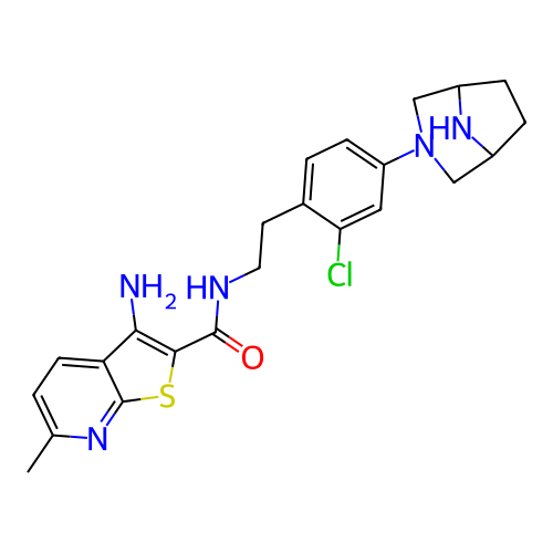 Chemical structure of BindingDB Monomer ID 481954