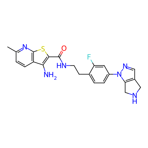 Chemical structure of BindingDB Monomer ID 481974