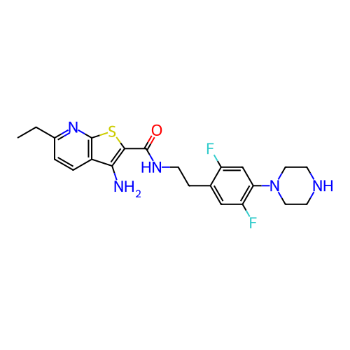 Chemical structure of BindingDB Monomer ID 481981