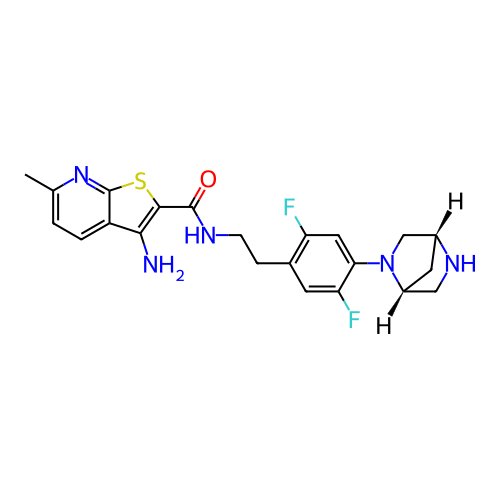 Chemical structure of BindingDB Monomer ID 481986