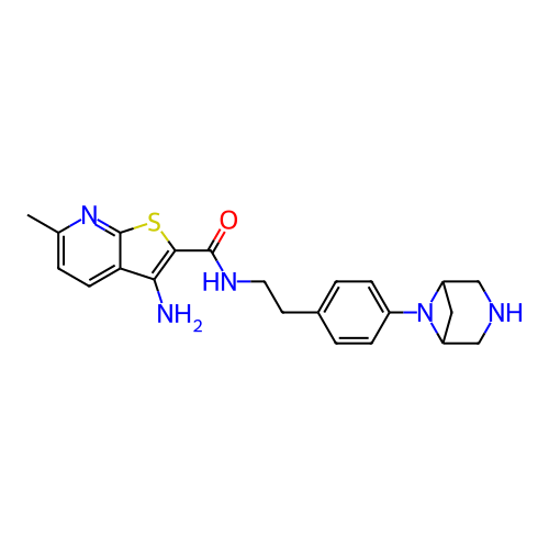 Chemical structure of BindingDB Monomer ID 481997