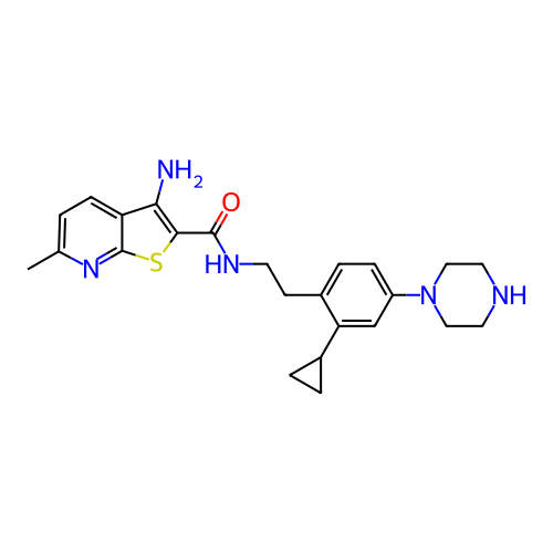 Chemical structure of BindingDB Monomer ID 482014