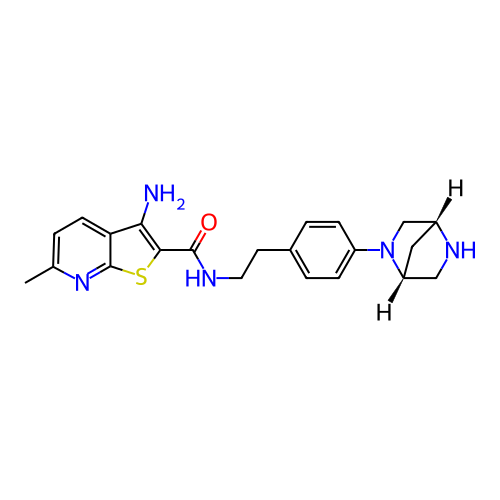 Chemical structure of BindingDB Monomer ID 482063