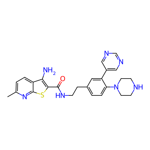 Chemical structure of BindingDB Monomer ID 482095