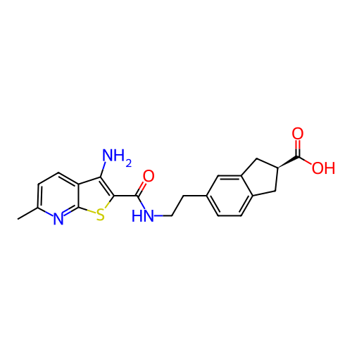 Chemical structure of BindingDB Monomer ID 482110