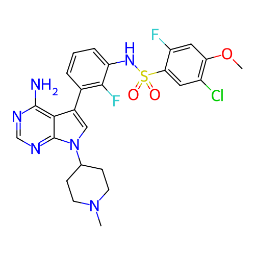 Chemical structure of BindingDB Monomer ID 482163