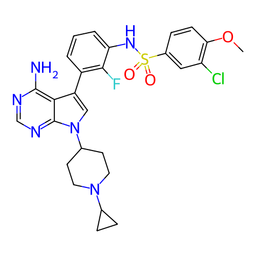 Chemical structure of BindingDB Monomer ID 482165