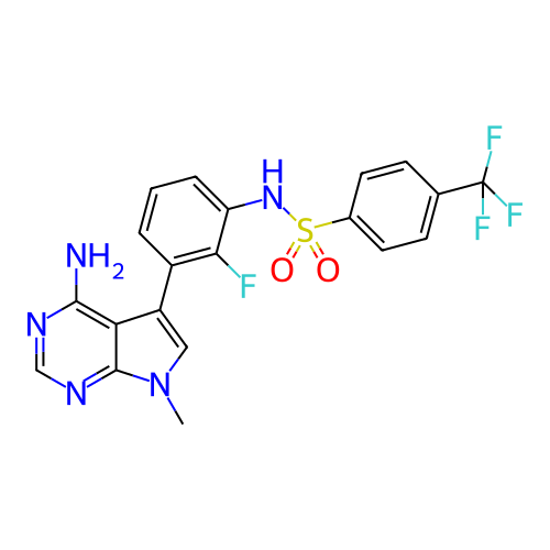 Chemical structure of BindingDB Monomer ID 482173