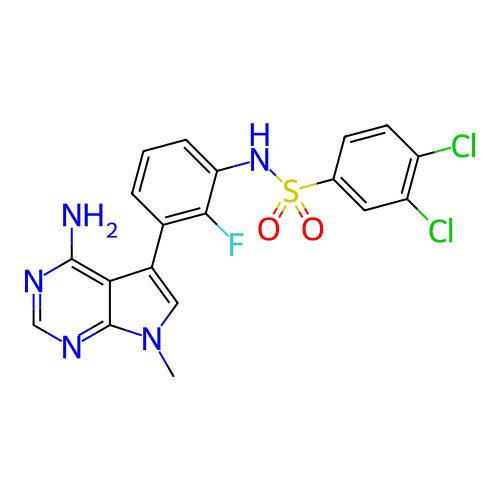 Chemical structure of BindingDB Monomer ID 482184