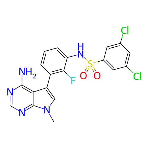 Chemical structure of BindingDB Monomer ID 482185