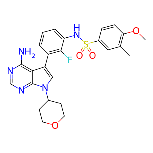 Chemical structure of BindingDB Monomer ID 482194