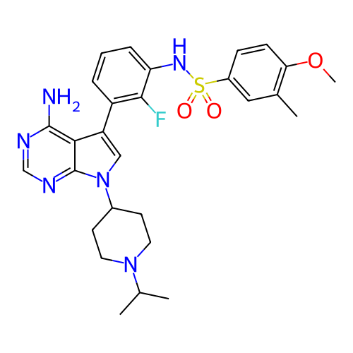 Chemical structure of BindingDB Monomer ID 482198