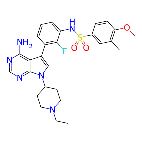 Chemical structure of BindingDB Monomer ID 482199