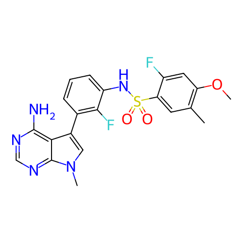 Chemical structure of BindingDB Monomer ID 482200