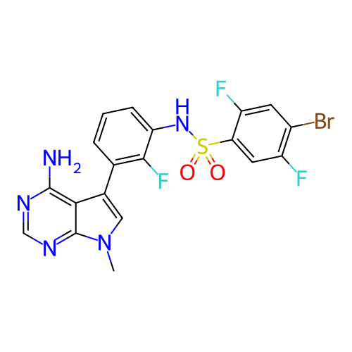 Chemical structure of BindingDB Monomer ID 482201
