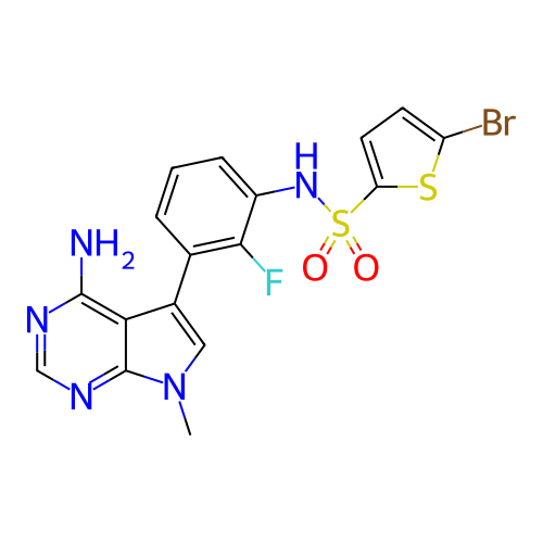 Chemical structure of BindingDB Monomer ID 482203