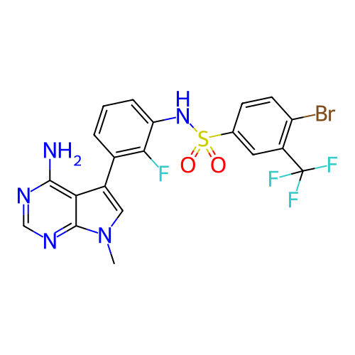 Chemical structure of BindingDB Monomer ID 482206