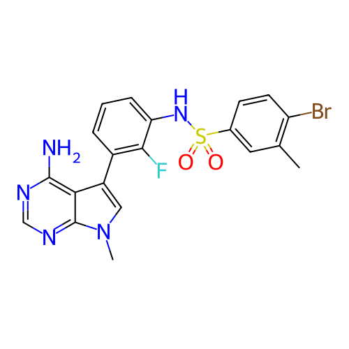 Chemical structure of BindingDB Monomer ID 482207