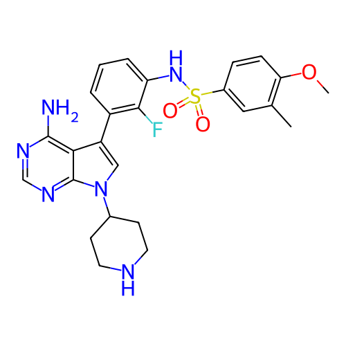Chemical structure of BindingDB Monomer ID 482213