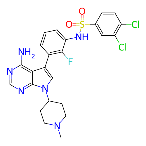Chemical structure of BindingDB Monomer ID 482217