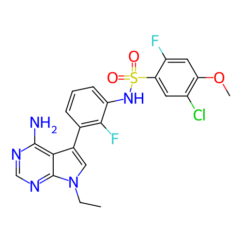 Chemical structure of BindingDB Monomer ID 482221