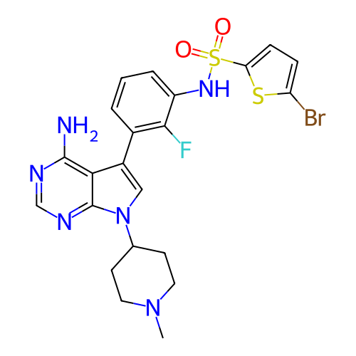 Chemical structure of BindingDB Monomer ID 482223