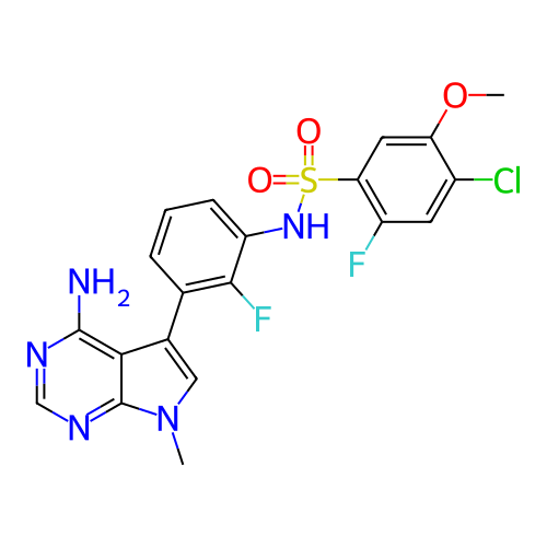 Chemical structure of BindingDB Monomer ID 482224