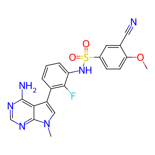 Chemical structure of BindingDB Monomer ID 482227