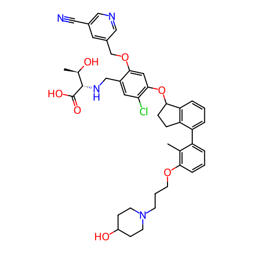Chemical structure of BindingDB Monomer ID 482302