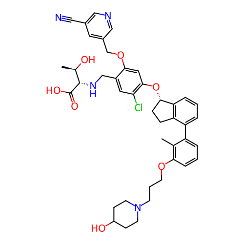 Chemical structure of BindingDB Monomer ID 482305