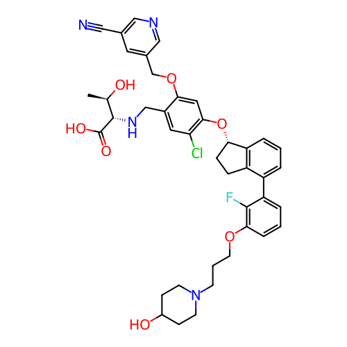 Chemical structure of BindingDB Monomer ID 482306