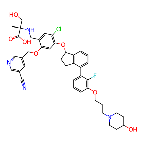 Chemical structure of BindingDB Monomer ID 482307