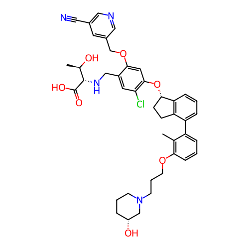 Chemical structure of BindingDB Monomer ID 482313