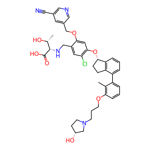 Chemical structure of BindingDB Monomer ID 482317