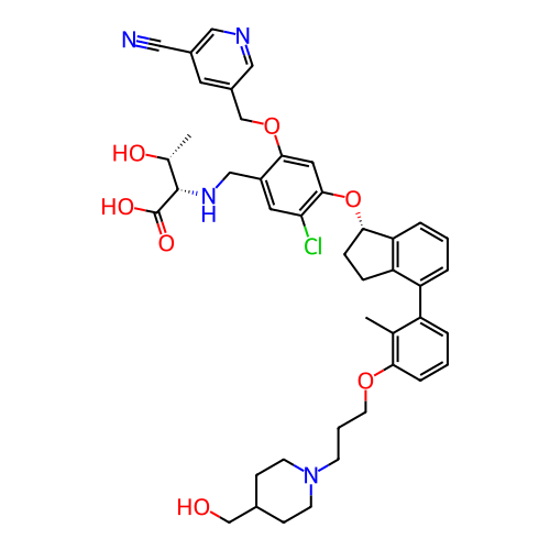 Chemical structure of BindingDB Monomer ID 482320