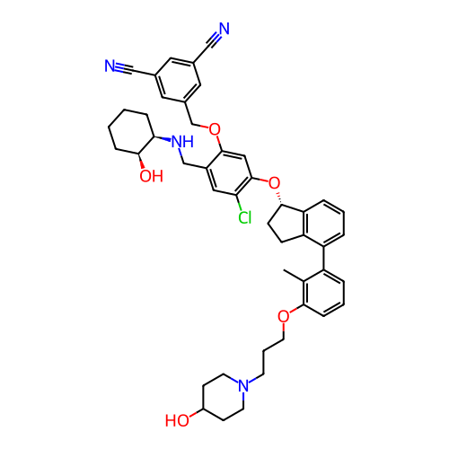 Chemical structure of BindingDB Monomer ID 482334