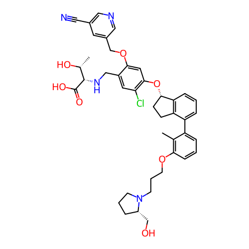 Chemical structure of BindingDB Monomer ID 482336