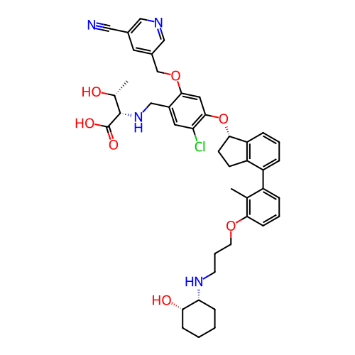Chemical structure of BindingDB Monomer ID 482337