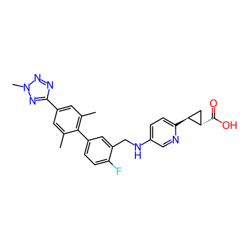 Chemical structure of BindingDB Monomer ID 482743
