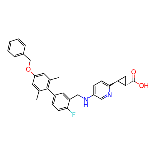 Chemical structure of BindingDB Monomer ID 482744