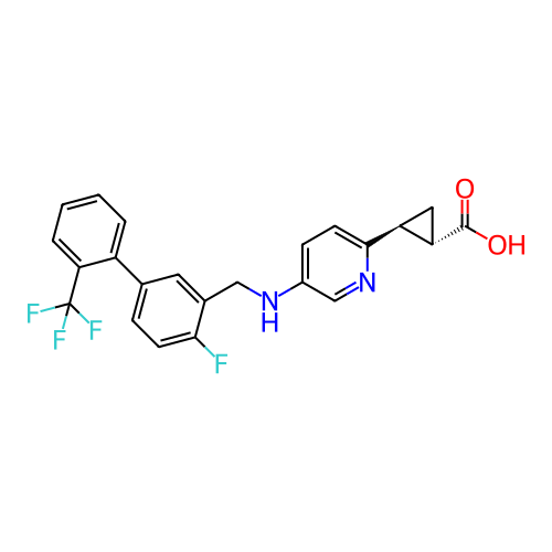 Chemical structure of BindingDB Monomer ID 482769