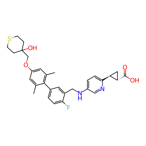 Chemical structure of BindingDB Monomer ID 482780