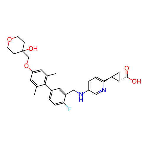 Chemical structure of BindingDB Monomer ID 482781