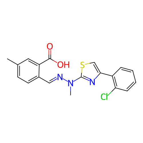 Chemical structure of BindingDB Monomer ID 482804