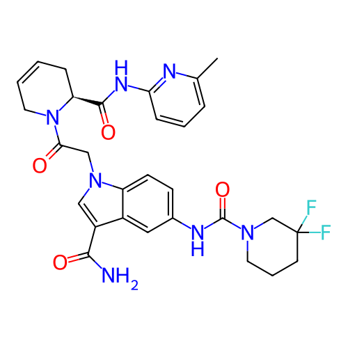 Chemical structure of BindingDB Monomer ID 482820
